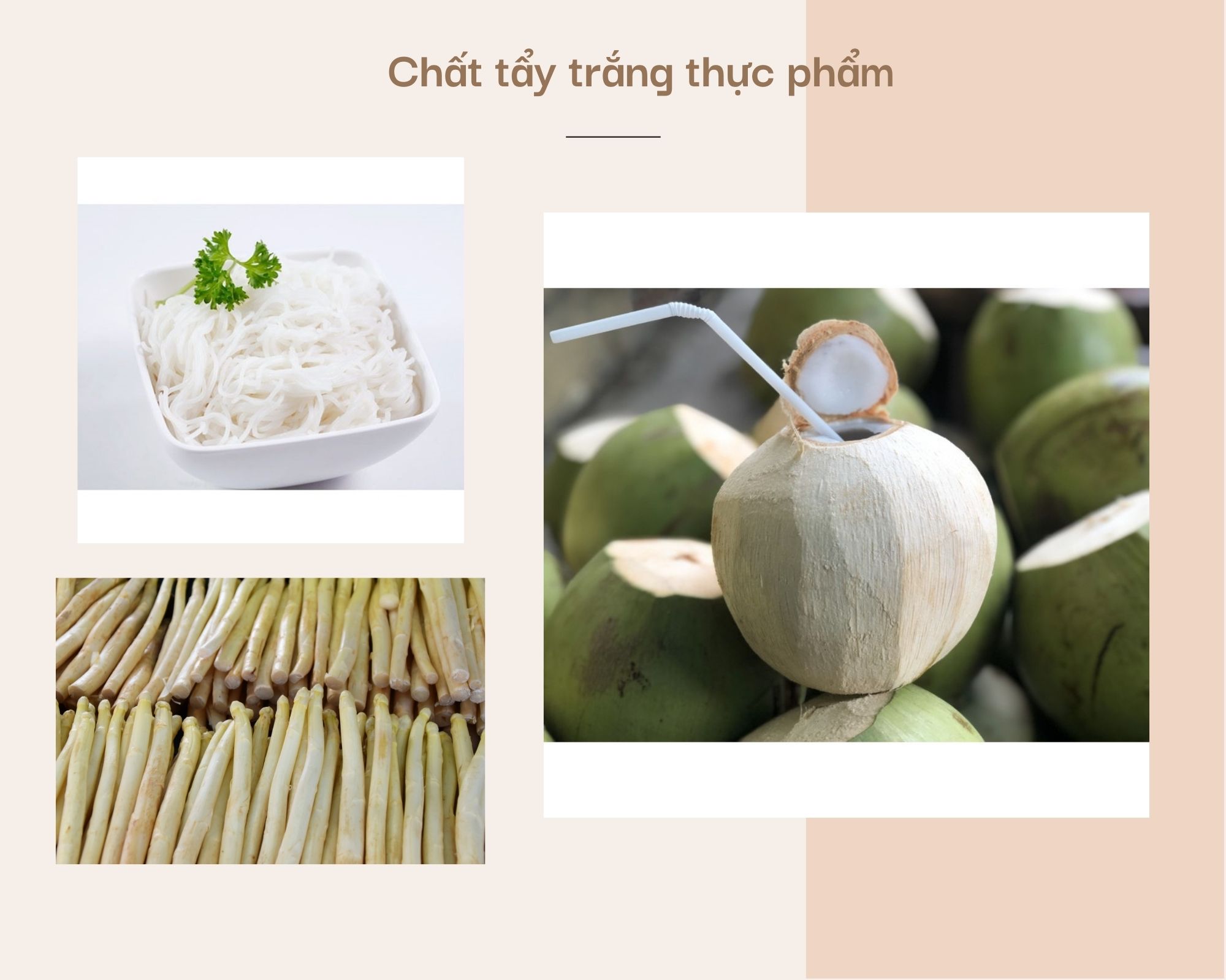 CHẤT TẨY TRẮNG THỰC PHẨM